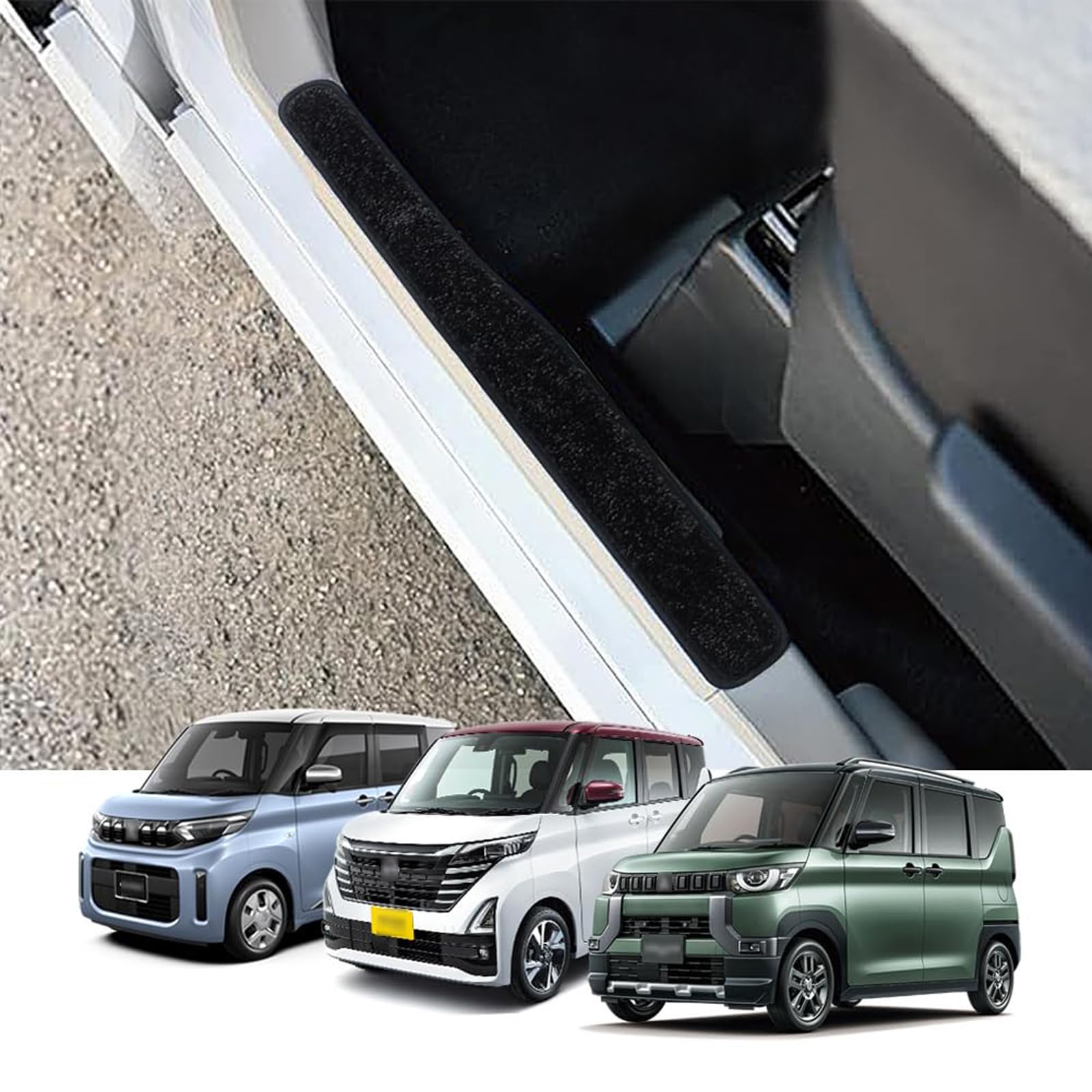 

LUCKEASY Mitsubishi Mitsubishi Delica Mini ek Space ek Cross Space 30 Серии / Nissan Delica Mini/ek Space/ek Cross Space/Looks чёрный