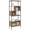 Bookshelf 7 Tiers 76 x 33 x 188.5 cm Engineered Wood
