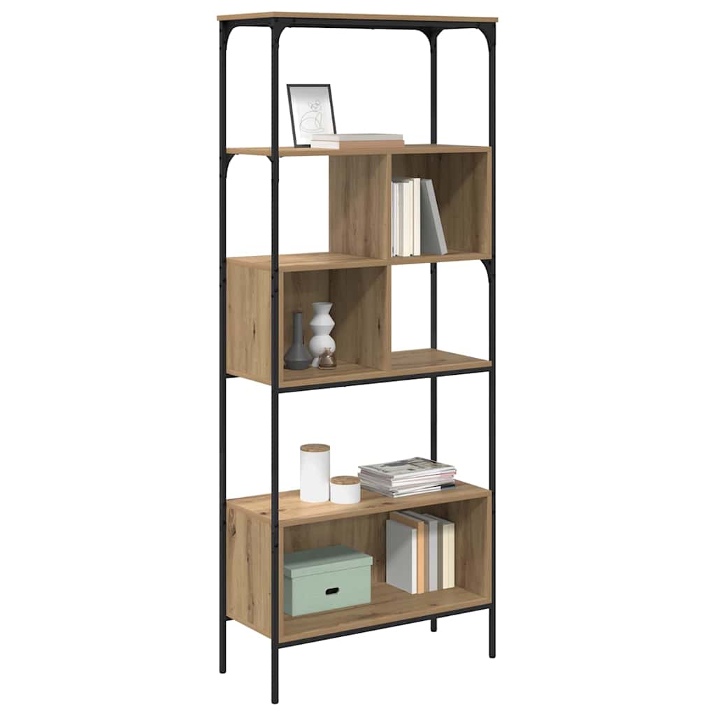 Bookshelf 7 Tiers 76 x 33 x 188.5 cm Engineered Wood