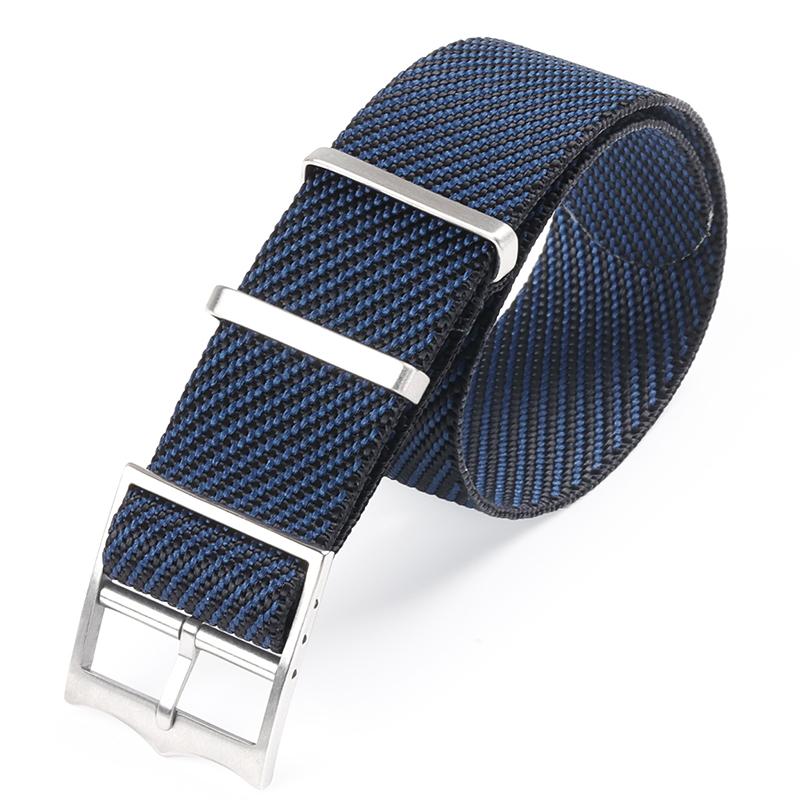 High Density Canvas Nylon Watchband for Rolex 20mm 22mm Replacement Bracelet for Seiko Universal Belt Wristband Watch Accessory