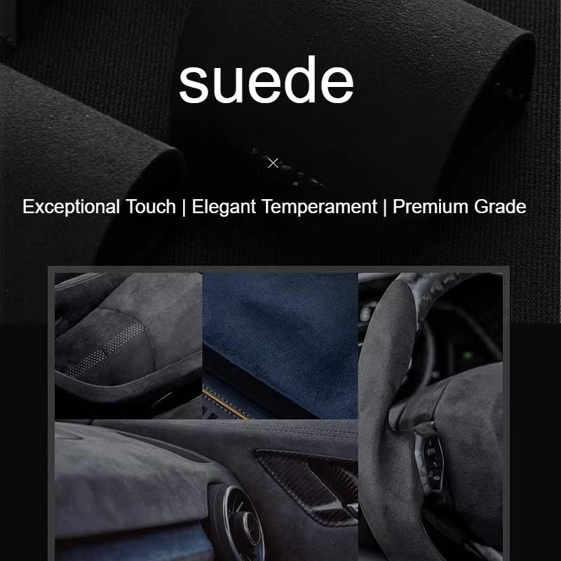 For ZEEKR 001 007 7X 2021-2025 Car Front Rear Row Seat Belt Plug Buckle Cover Suede Sheath Protective Cover Accessories