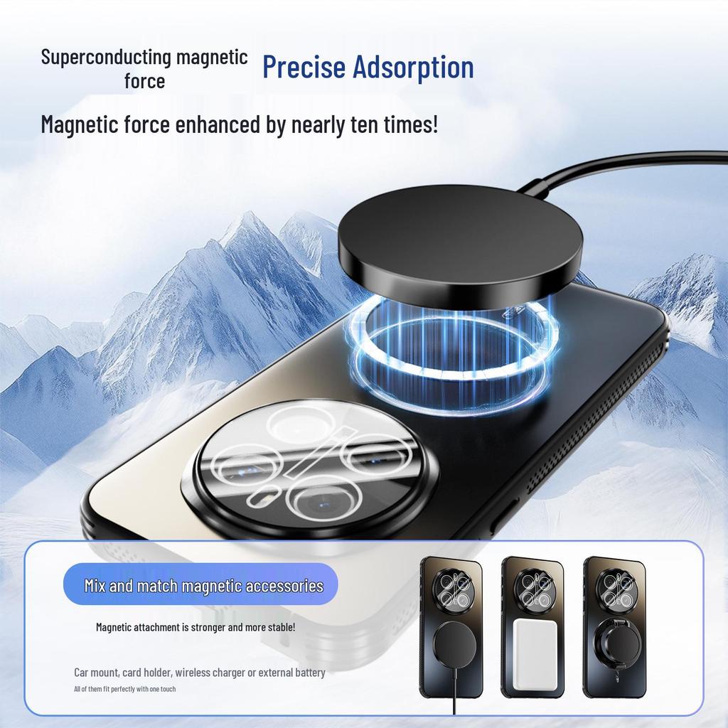 HONOR Magic 7 Pro Magnetický matný kryt na telefon s plným pokrytím proti pádu