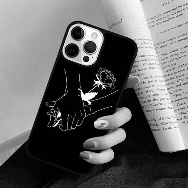2020 Art Pattern Flower Girl phone Case Cover For iPhone 17 Air 16 15 14 Plus for apple 16 11 12 13 Pro Max coque