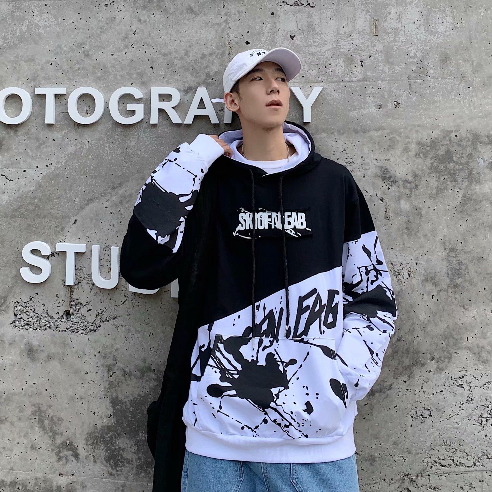 Sudadera Con Capucha De Manga Larga Para Hombre, Prenda De Vtir