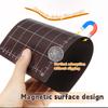 3 Stück Magnetische Unterlage mit Kartenformat-Rastern Schwarze Magnetische Schneidunterlagen Wiederverwendbare Prägemaschinen-Pads Stanzmaschine