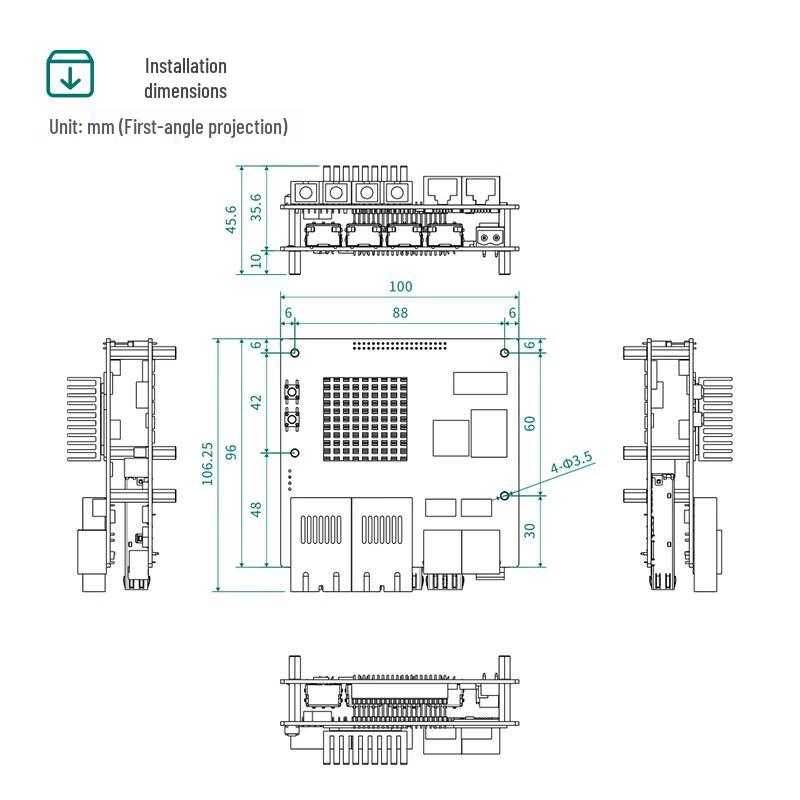Maiwei 8-Port Gigabit Intrinsically Safe Industrial Ethernet Switch