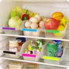 Easy To Classify Drawer Sundries Sorting Storage Box, Plastic Kitchen Storage Box, Transparent Hollow Refrigerator Storage Basket