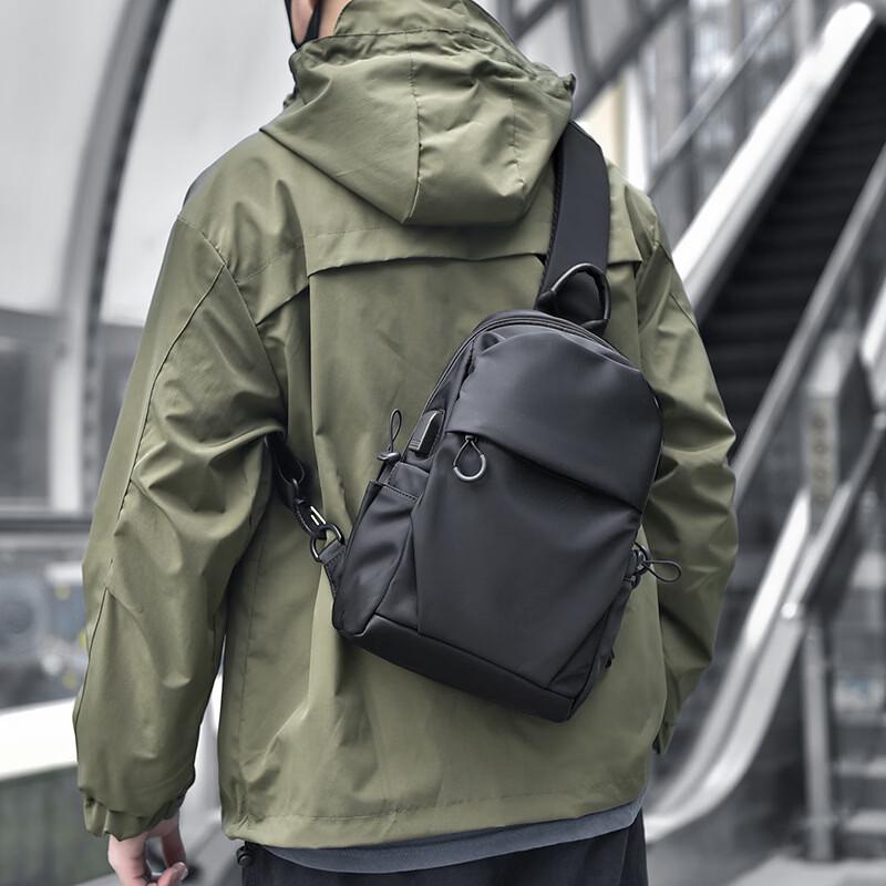 Мужская модная нагрудная сумка кроссбоди