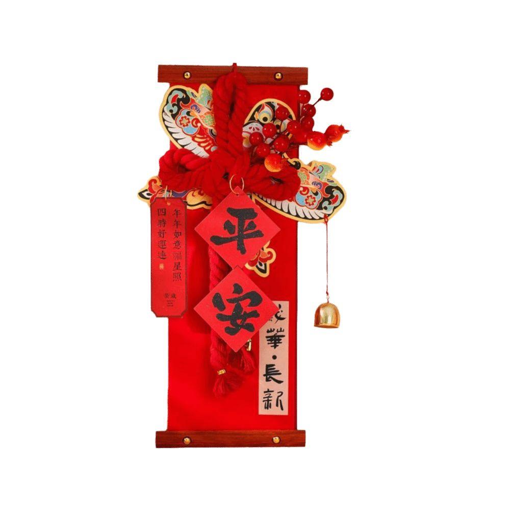 Neujahrsdekoration im chinesischen Stil Traditionelle Pferdejahr Hängeornamente Heimdekoration