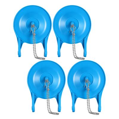 Remplacement Universel de Clapet de Chasse d'Eau de WC avec Chaîne et Crochet en Acier Inoxydable 304, Joint d'Étanchéité Anti-Fuite pour Réparation de Chasse