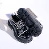 Children's 2025 Thick-Soled British-Style Leather Slip-On School Shoes