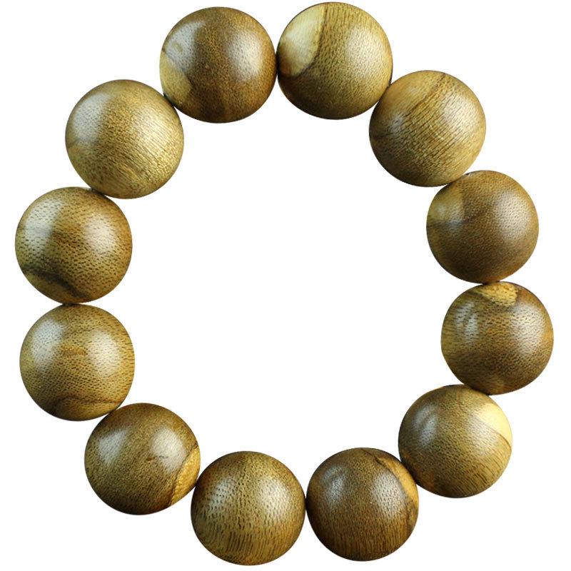 Indonesian Kalimantan Agarwood Prayer Beads Bracelet - 108 Beads - Unisex Jewelry