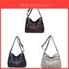 Womens Large Capacity Pu Crossbody Bag With Multiple Pockets For Daily Use
