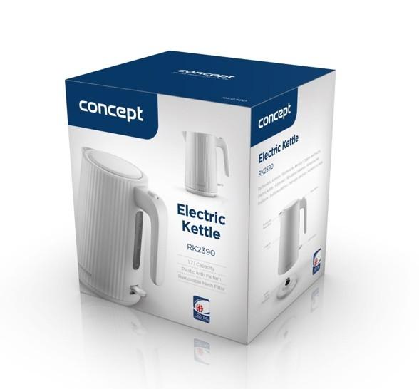 Electric Kettle 1,7l RK2390 White