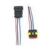 ZYTC 4 Pin Car Waterproof Electrical Connector Plug Wire AWG