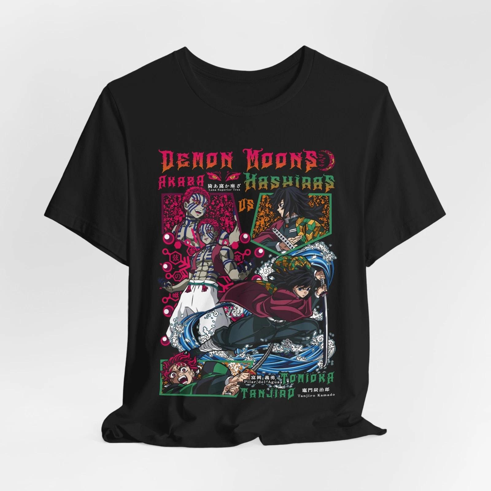 

Графическая футболка Музан и Кокуши из аниме, Унисекс хлопковая футболка, Короткая 2XL