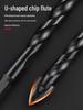 6mm All-In-One Tile and Concrete Drill Bit - Four-Flute Alloy Triangle for Glass and Cement
