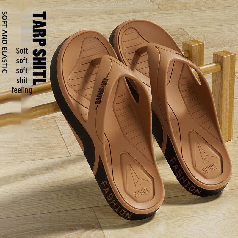 

Мужские 2025 Повседневные Износостойкие Нескользящие Шлепанцы с Мягкой Подошвой 40-41