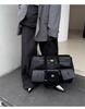 Large Kelly Cowhide Crossbody & Shoulder Bag - Fashionable Underarm Platinum Handbag with Spacious Capacity