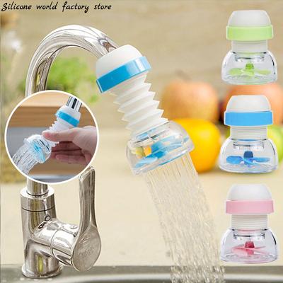 Silicone World 360 Degree Adjustable Faucet Extender Shower Water Tap Gadget Water Tap Extension Splash-Proof Water Filter