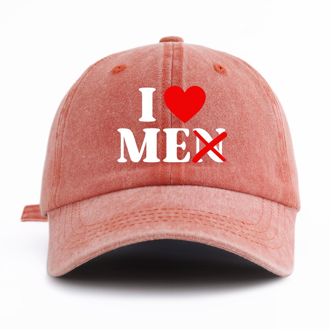 

1pc IME Print Washed Baseball Cap for Adults,Minimalist Retro Style Casual Soft Adjustable Dad Hat,Perfect As Gift