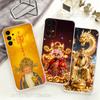 God of Wealth In Ancient China Rich Case For Samsung S30,S25,S24,S23,S21,S22,S20,S10,5G,FE,lite,PIus,Ultra Transparent Cover