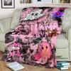 Customizable K-KAROL G Printed Comfortable Soft Blanket Home Fashion Sofa Bed Living Room Warm Portable Travel Gift Blanket