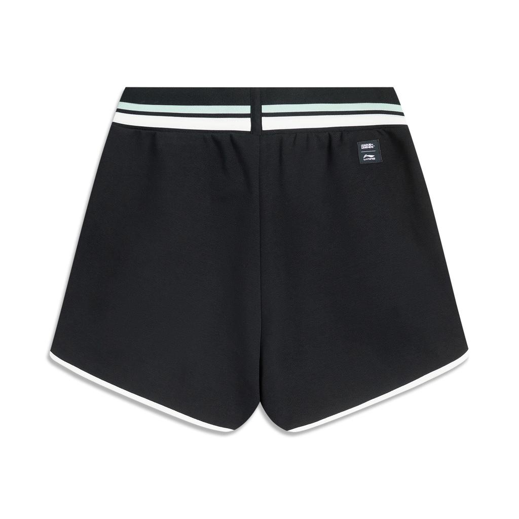 Li Ning X League Of Legends Pool Party Collaboration Sports Lifestyle Series Letter Minimalist Color Block Lace-Up Casual Shorts AKSV536-2