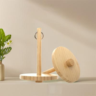 New Bamboo Wrist Yarn Holder With Wristband Portable Yarn Minder Spinner Yarn Ball Minder Stand for Yarn Storage