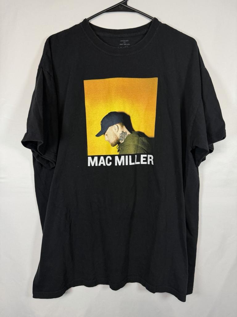 Mac Miller Shirt Men Black Merch Tee Adult Size Large T-shirt Unisex T-Shirt
