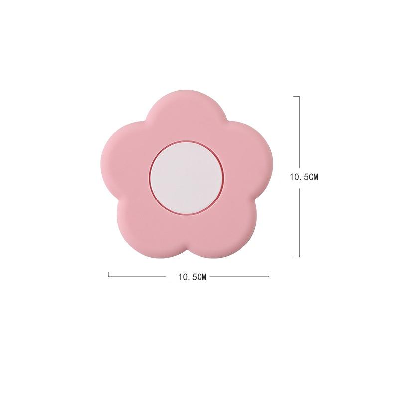 Flower Silicone Coasters Creative Cute Desktop Tea Coaster Heat-resistant Waterproof Mats Home Placemats Things for The Kitchen