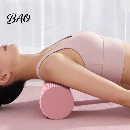 Myofascial Release Roller EVA Foam for Yoga Pilates, Textured Muscle Massage Roller, High Density Back Pain Physical Therapy Deep Tissue Massager,
