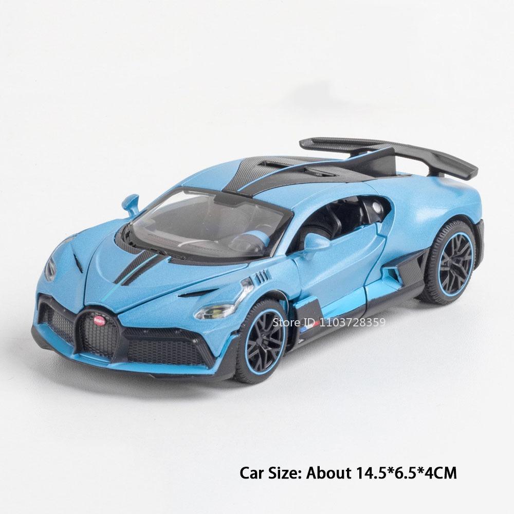 

1:32 DIVO POLICE Car Model Miniature Toys Alloy Diecast Sports Cars Doors Opened Pull Back Sound Light Mini Supercars Kids Gifts