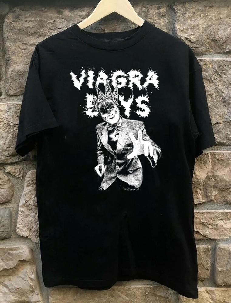 Винтажная футболка группы Viagra Boys Унисекс S-5XL SG923 Унисекс Футболка XXXXL