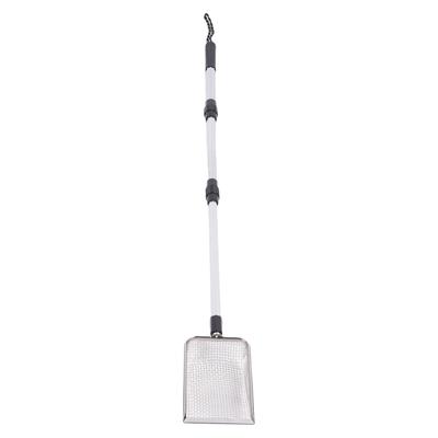 Extendable Cat Litter Scoop Long Handle Detachable Anti Stick Stainless Steel Kitty Litter Scooper Shovel