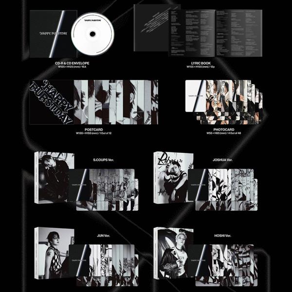Seventeen 5. Album [HAPPY BURSTDAY] DAREDEVIL Ver.  [Zufällige Version]
