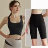 JYL Summer Hip Lifting Fitness Shorts High Waist Quick Dry Yoga Set