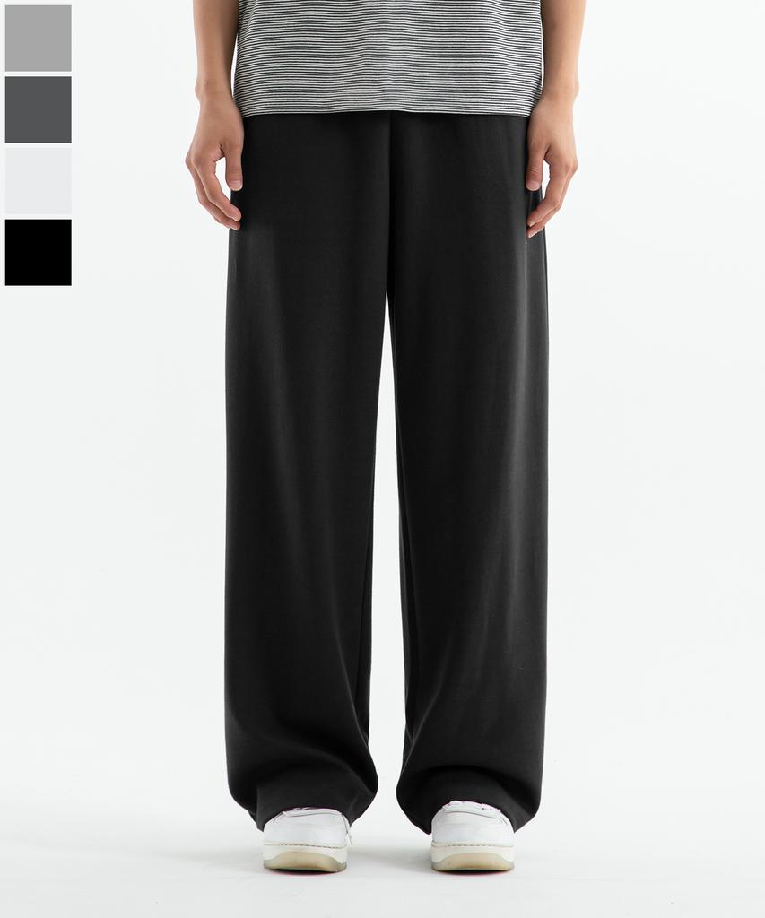 BRENSON (Renew Ver.) Wide Sweatpants ( 5 Colors ) ( Fleece Line Option )