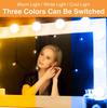 Touch-Control Stepless Dimming LED Vanity Lights with 10 Bulbs for Makeup, Cable Management, and Color Adjustment