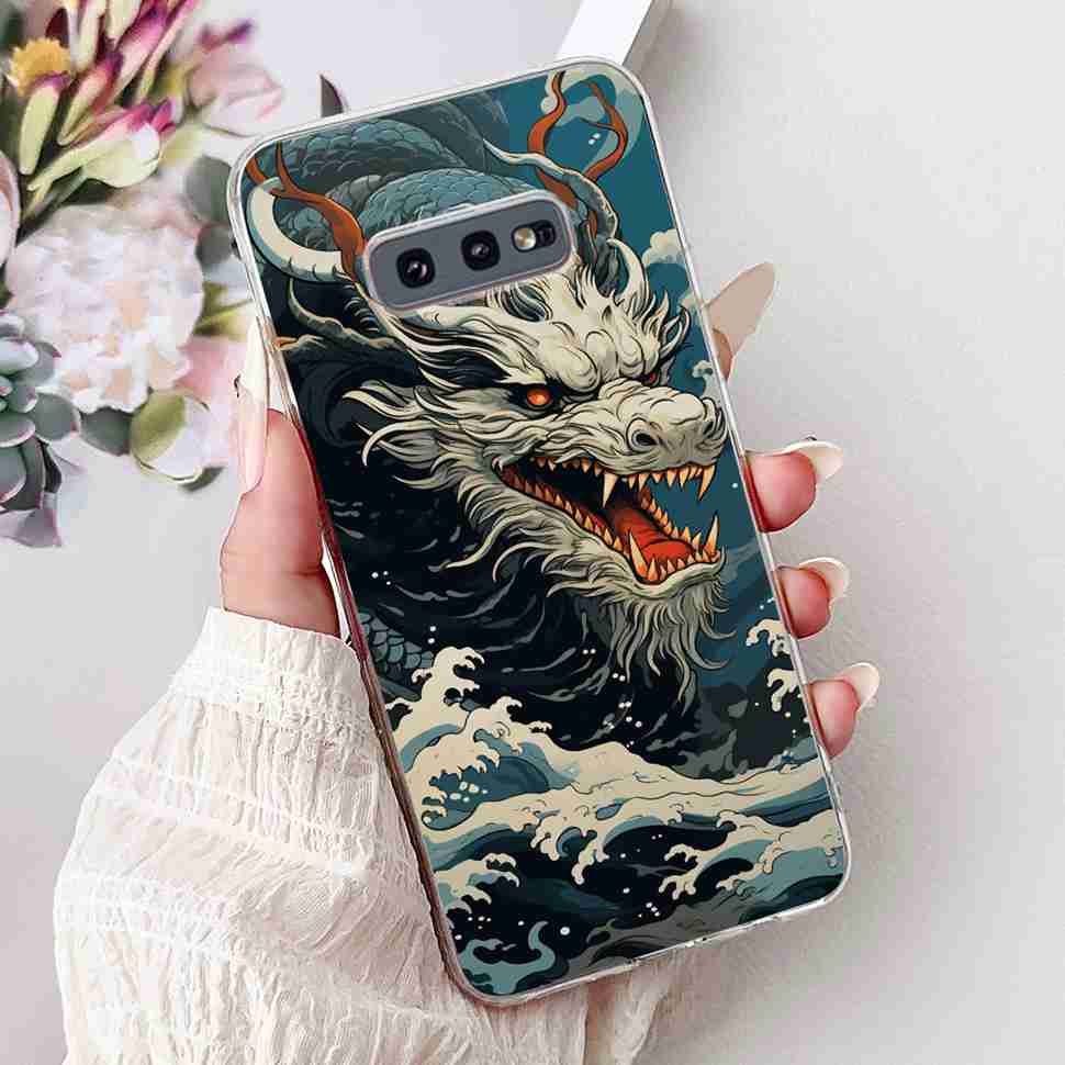 For Samsung Galaxy S10e Case SM-G970 Fashion Bow Flower Soft Silicone TPU Cover For Samsung S10e S10E SM-G970F 5.8" Phone Casing