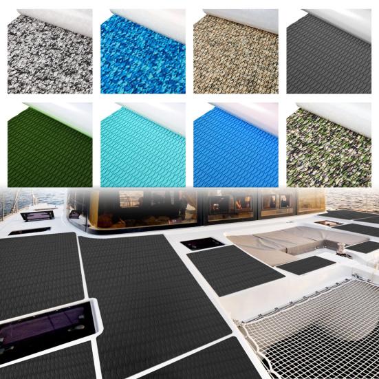 Foam Boat Flooring 95"/47"x12" Non-Slip Surfboard Traction Pad Grip Mat