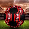 Pallone Calcio a 5 AC Milan Colorato Cucito a Macchina PVC Misura 5 Allenamento di Squadra Pronto per la Competizione Resistente Alto Rimbalzo Fantastico Regalo Sportivo