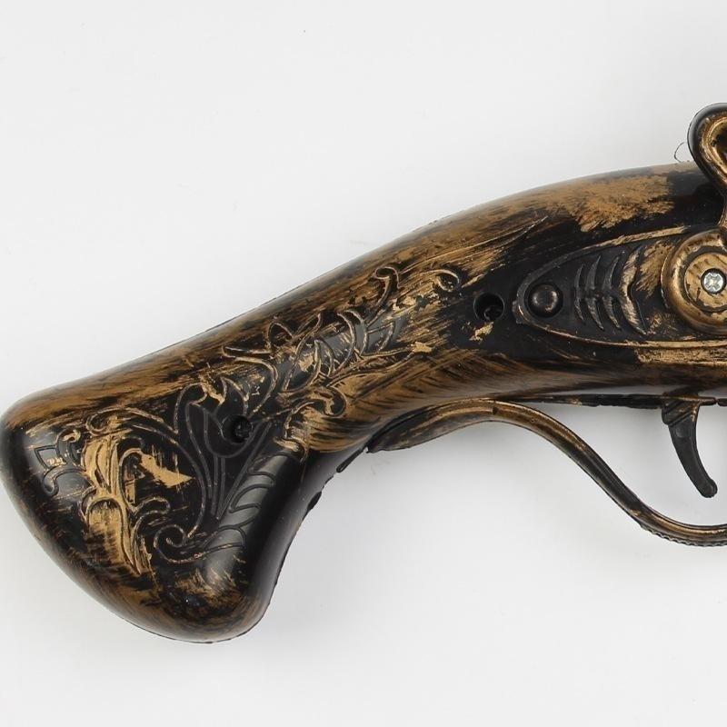 Halloween Pirate Gun Hat Knife Compass Props Pirate Party Accessories COSPLAY Pirates of The Caribbe