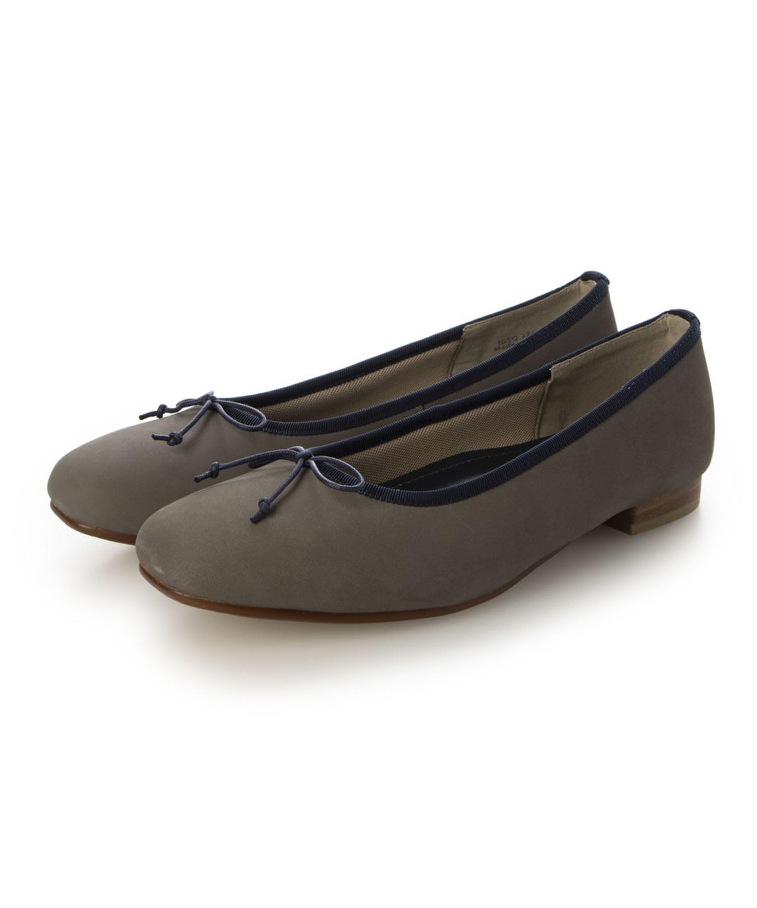 

Женские балетки ING, Темно-серый нубук, Размер 23.5см, IGSQ32177