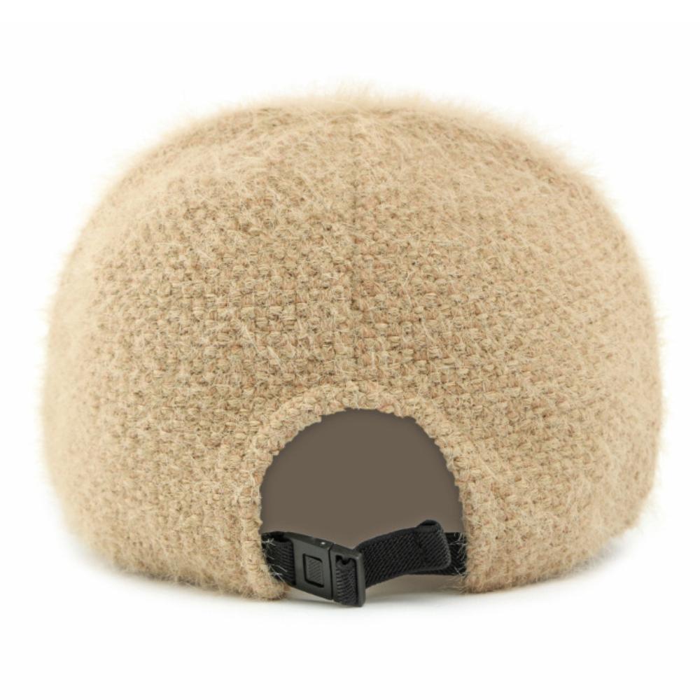 HT4928 Baseballkappe Gestrickte Weiche Kaninchenfellmütze Herbst Wintermütze für Männer Frauen Verstellbare Snapback-Kappe Männlich Weiblich Baseballmütze