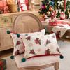 Soft Christmas Cushion Cover 30*50cm Throw Pillowcase Durable Christmas Pillow Cover  Bedroom