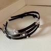 Sugar Flower Crystal Headband, Elegant Vintage Hairband for Women, Premium Hair Clip