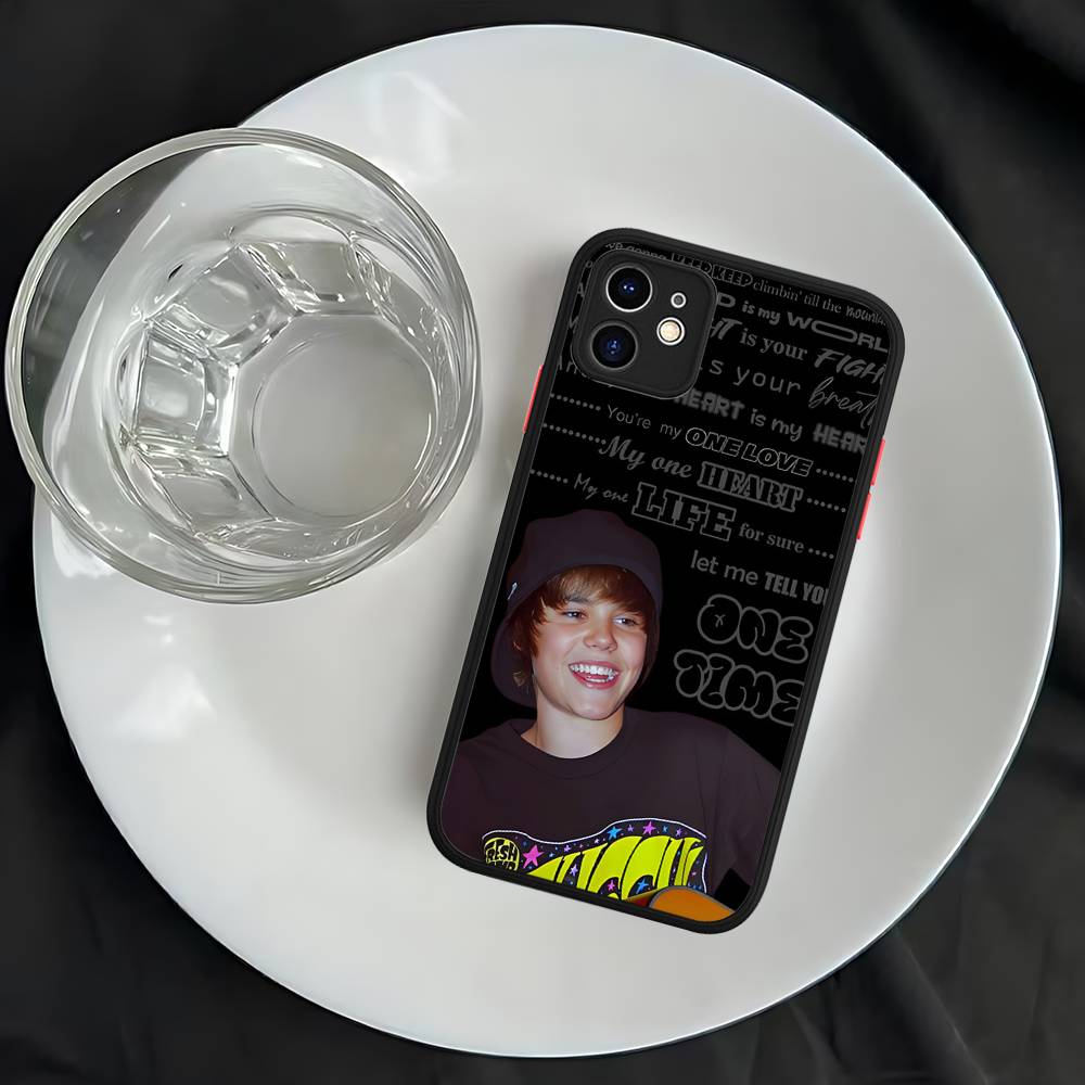 Singer J-Justin B-Bieber Phone Case For IPhone 16 Pro Max Case 11 12 13 14 15 Pro Plus X XS MAX Case Matte Cover