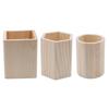 Desk Organizer Pencil Holder Wooden Pen Holder DIY Painting