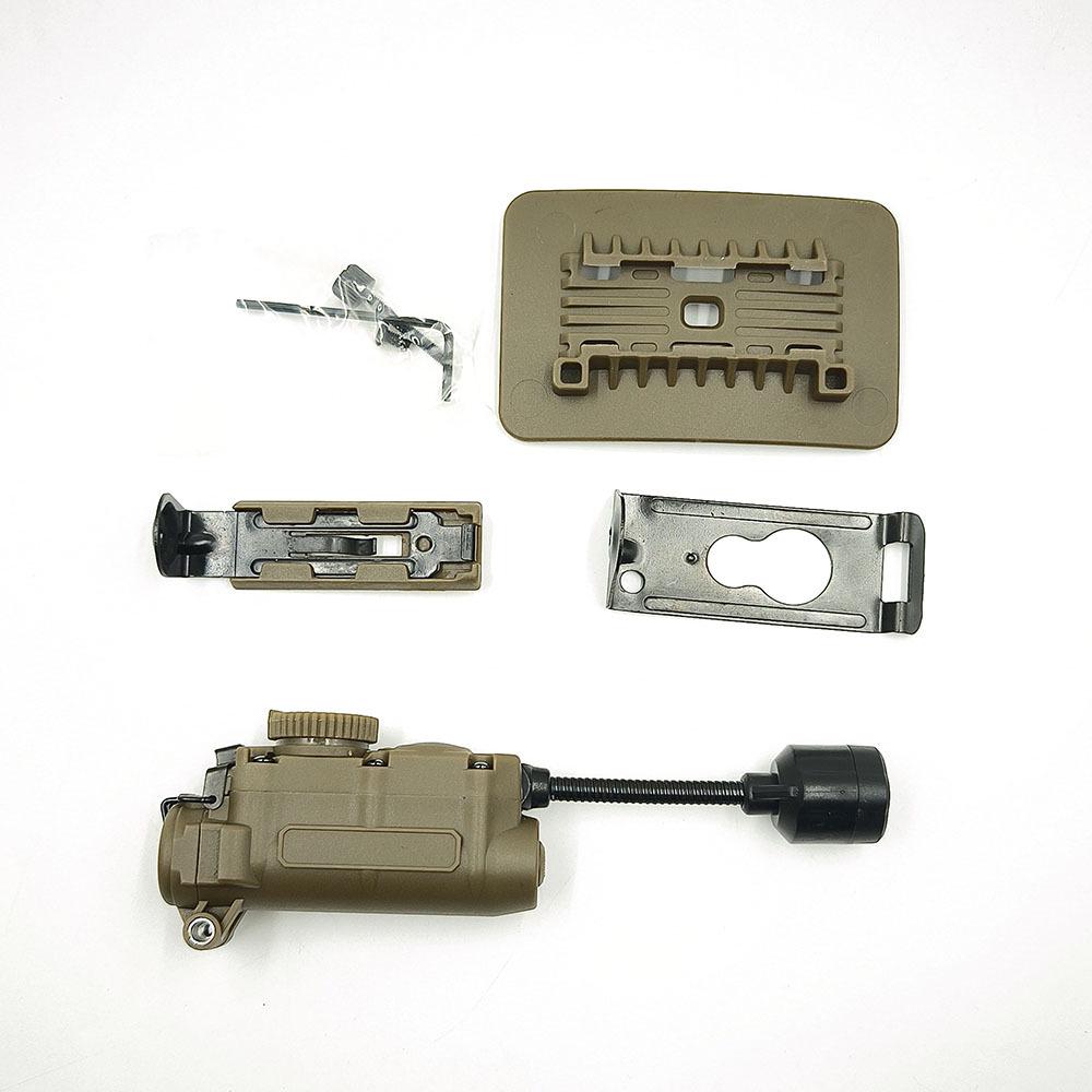 Klapperschlangen Taktische Helmleuchte: Mehrfarbig & IR-Signal für Outdoor-Überleben